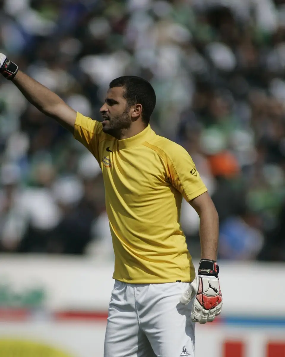 Issam Badda, gardien de l’IZK, le 25 avril 2010